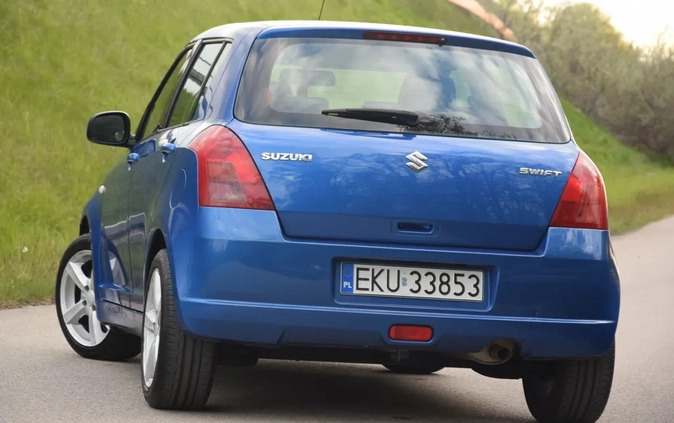 Suzuki Swift cena 12900 przebieg: 193000, rok produkcji 2007 z Kutno małe 631